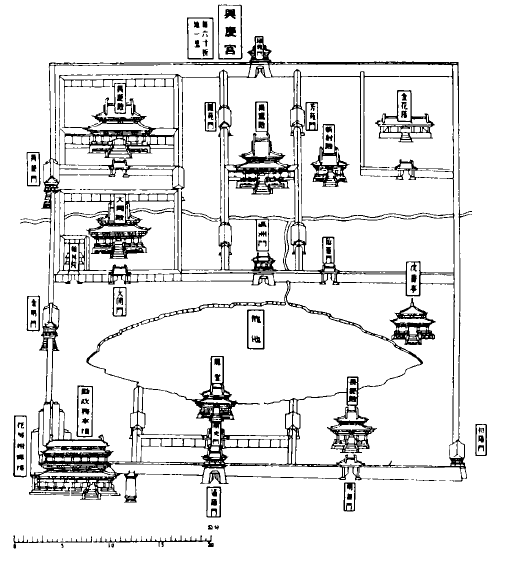 从兴庆宫附近的景龙池管窥西安街巷文化保护现状