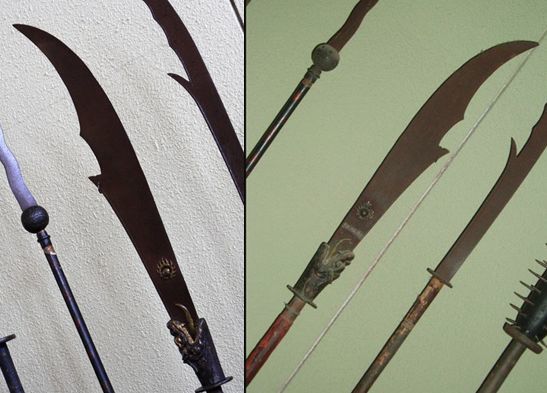 这些在军博已经看不到了从文物揭秘古代实战长柄兵器的真实样子