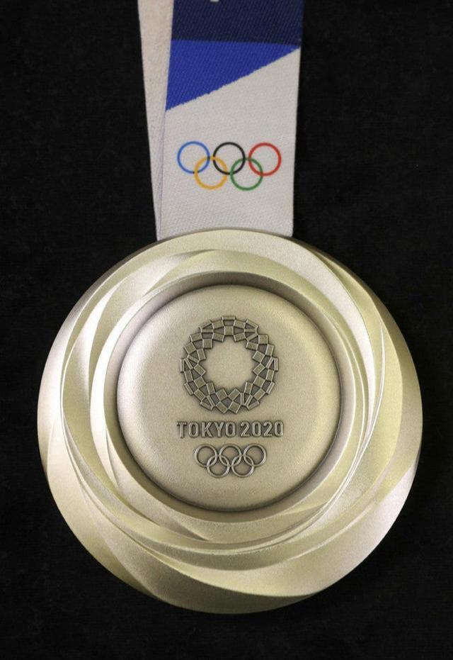 2020东京奥运会奖牌设计公布,奖牌的材料绝对让你意想不到