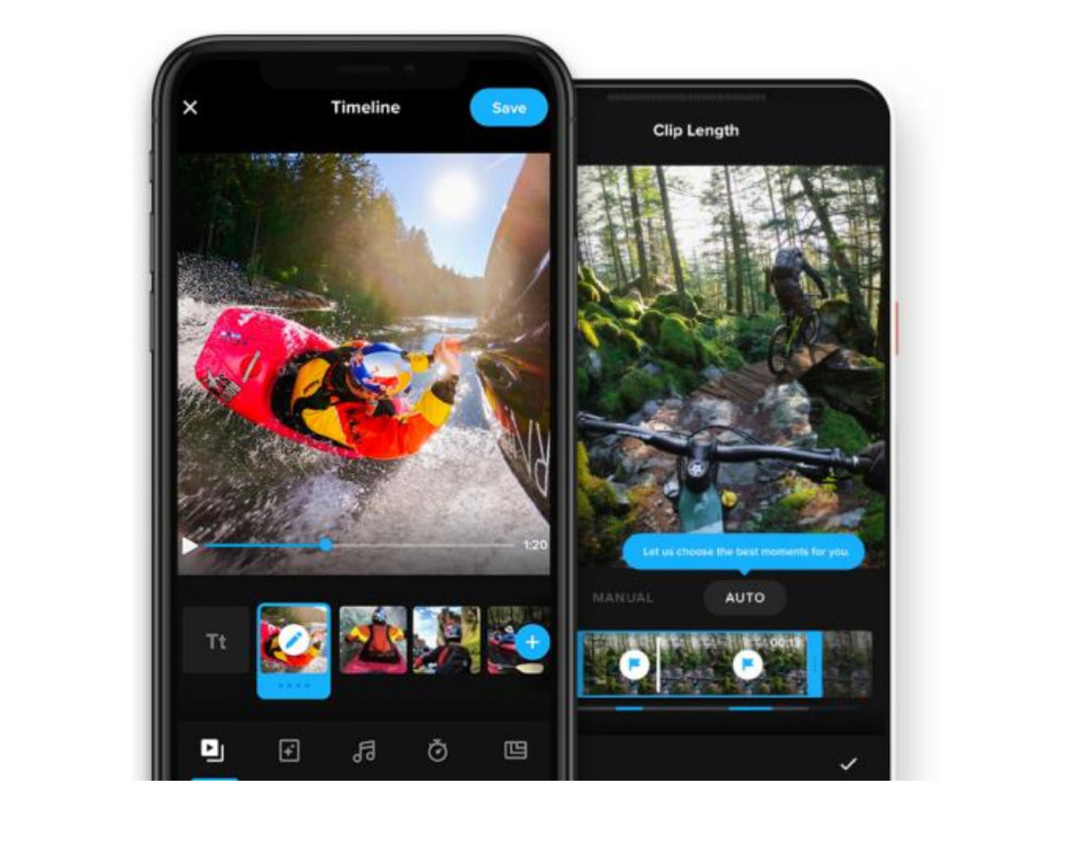 Gopro App升级 整合quik剪辑功能