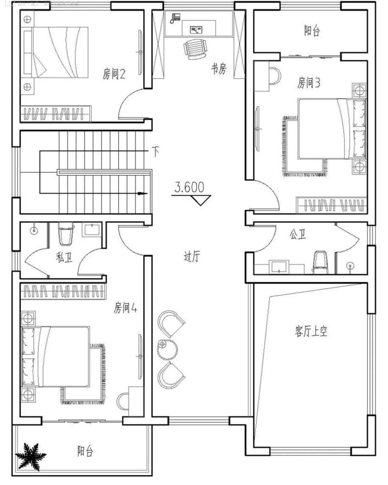 小開間農村自建房來了5款開間10米的農村別墅戶型好看又實用趕緊選一