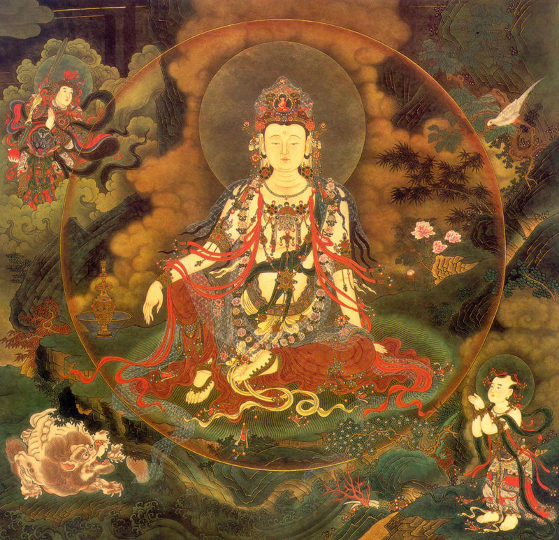 明代壁画,古铜钟,白龙松,藻井曼陀罗,四柏一孔桥被称为法海寺五绝