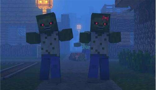 我的世界 屋里就绝对安全 只要操作不对 就算安全屋也会长僵尸