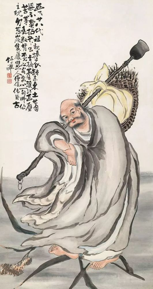 清代画僧竹禅书画中的禅意