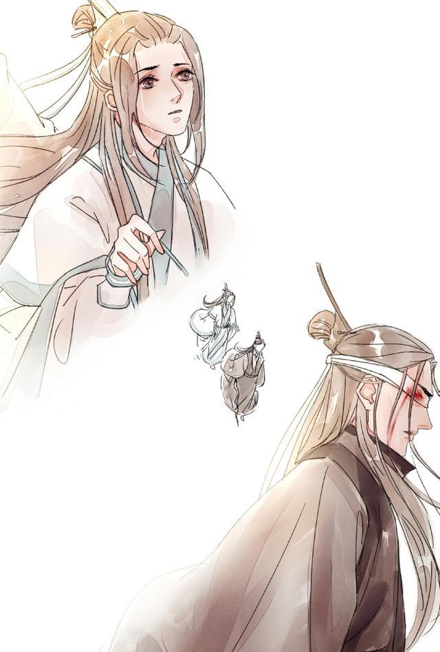 《魔道祖師》雙道長變身最虐cp,畫風很傷感!