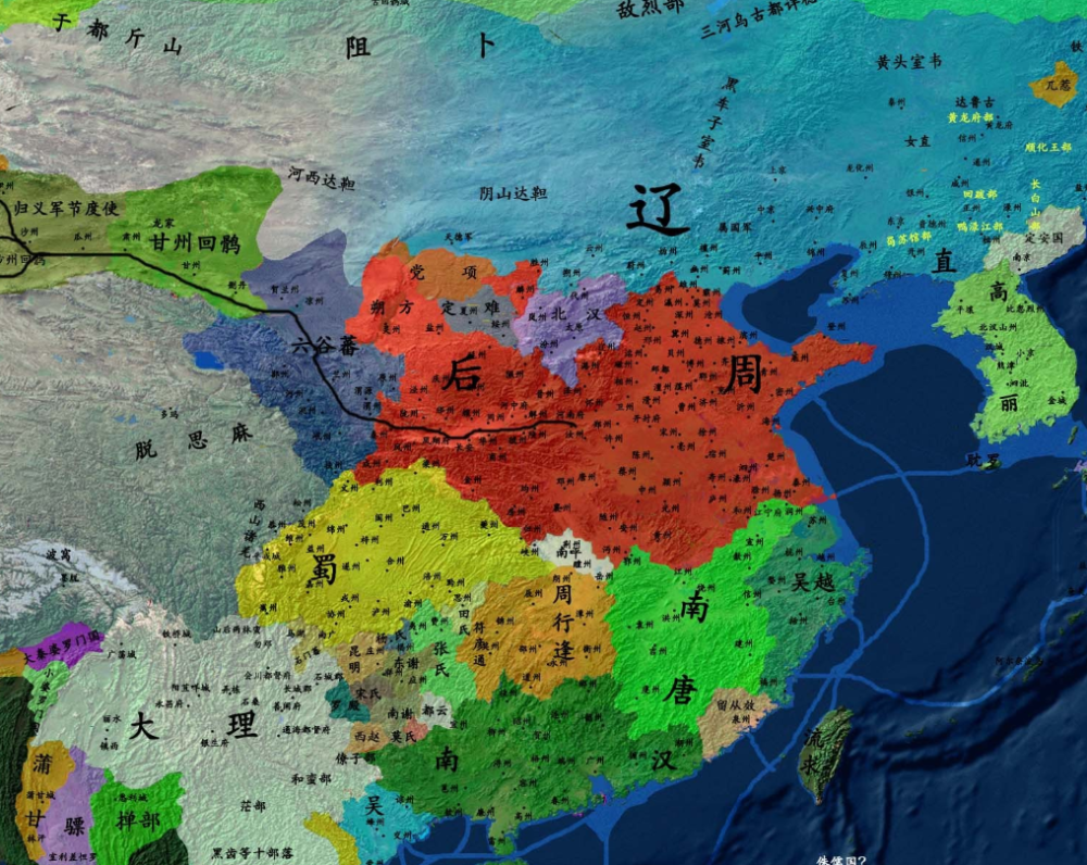 五代高平大战中原政权由弱转强赵匡胤如何脱颖而出
