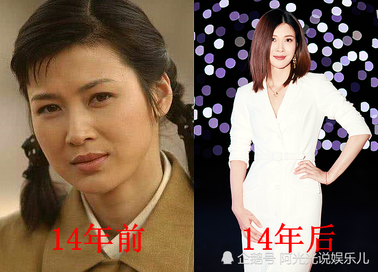 《亮剑》14年前后,李云龙风姿依旧,而田雨却美到不敢认!