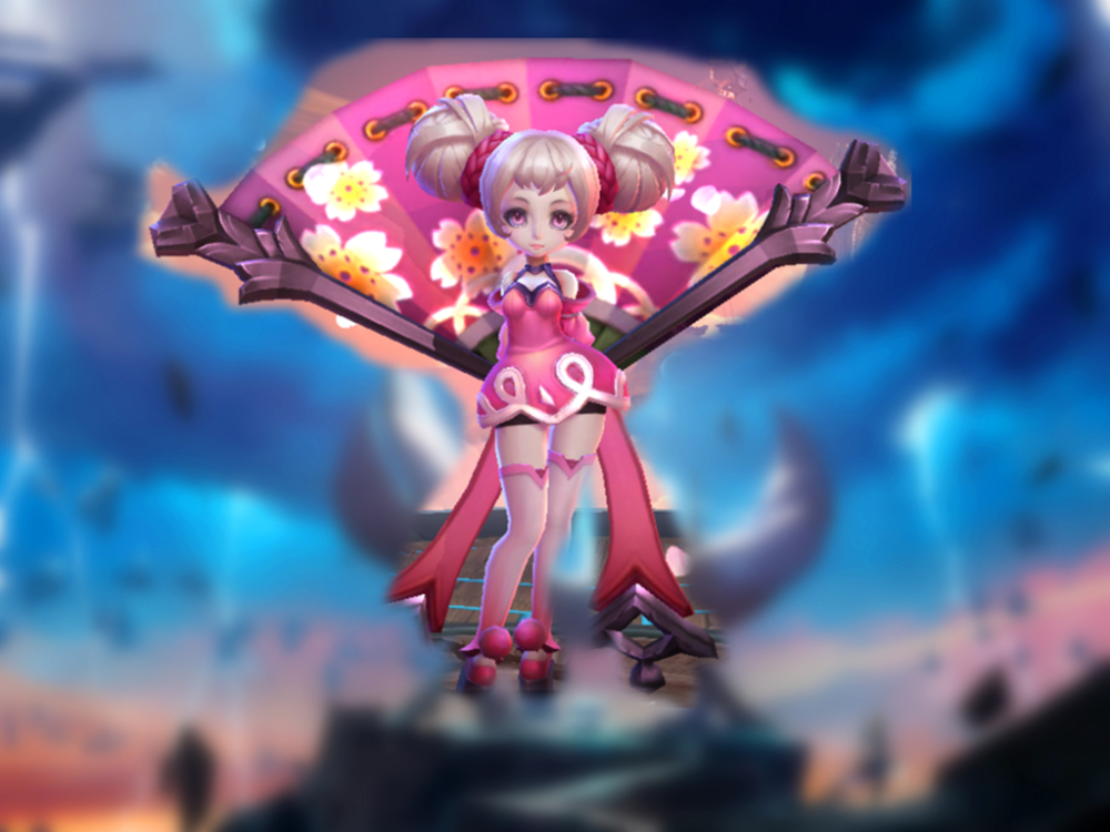 最后一页 小乔 这个英雄的武器是一个扇子,不管是哪一款皮肤都是很