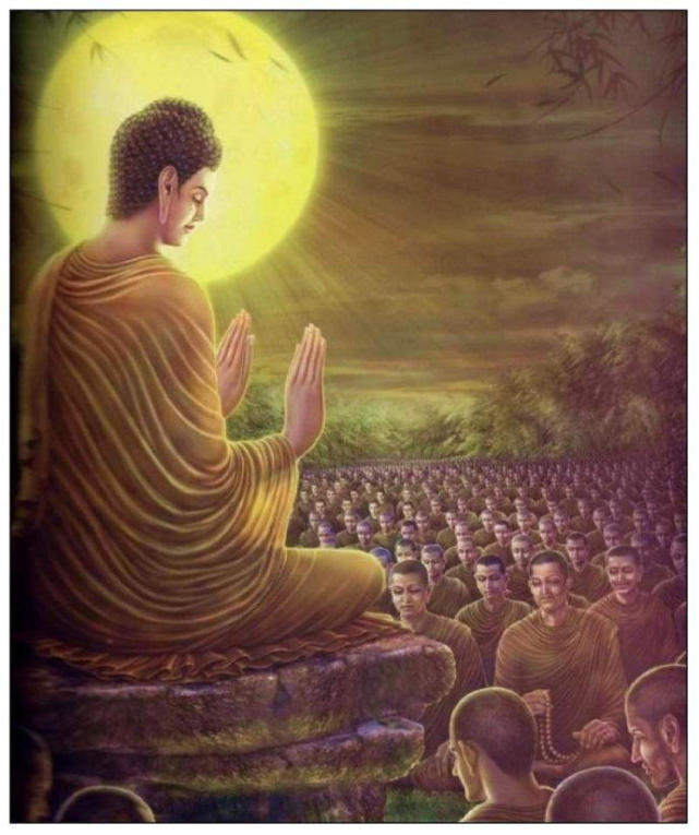 恭迎佛陀成道日 人天长夜佛启以光明 释迦牟尼佛 成道 腊八