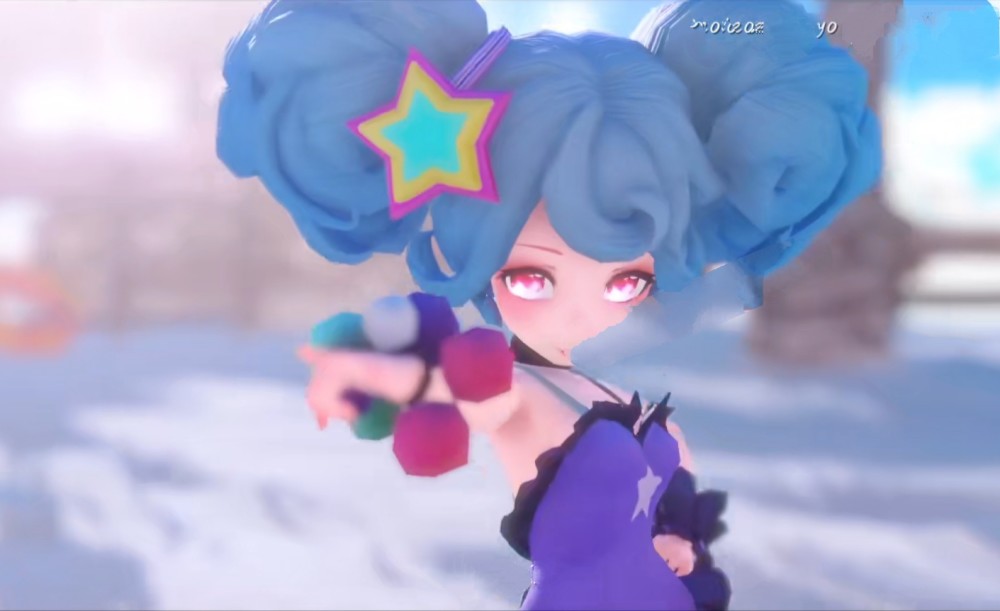 蓝星币准备好,小乔星元重做,场内动作爆燃,一笑倾城血赚!