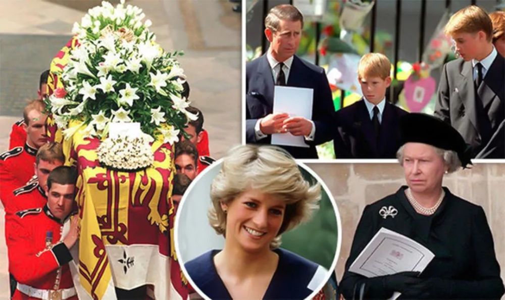 戴安娜,一位离婚后王妃的葬礼,盛大场面在英国王室空前绝后