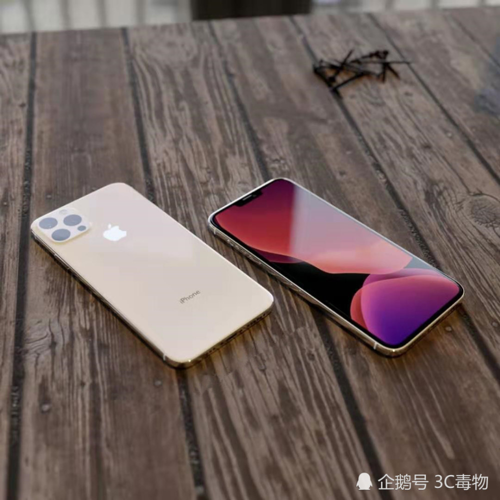 iphone11概念图刘海屏得到保留后置浴霸四镜头