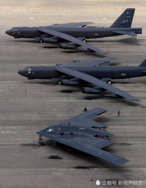 6款战略轰炸机按照载弹量来看分为两个梯队,第一梯队是图160和b1b,b1b