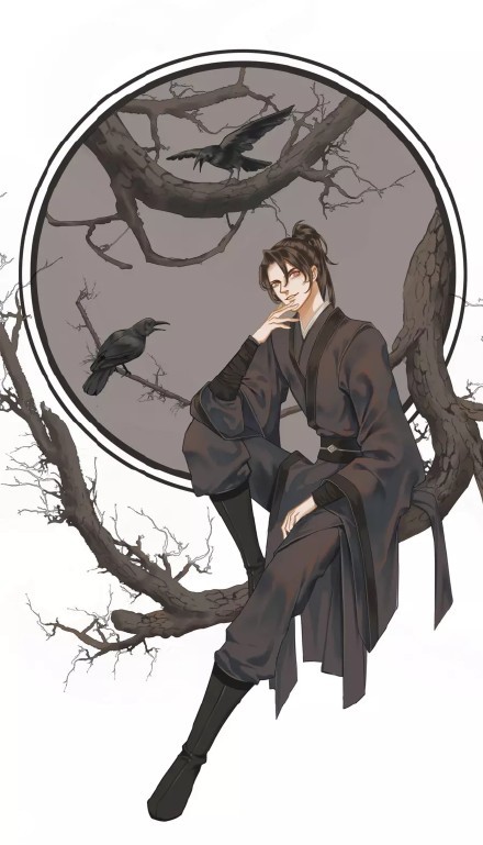 魔道祖師·義城篇壁紙:明月清風曉星塵,傲雪凌霜宋子琛