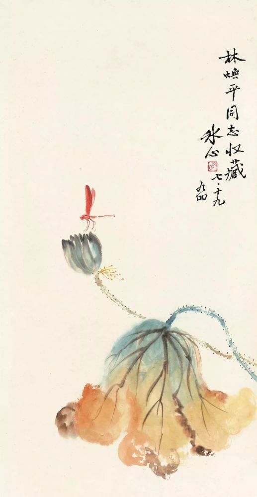 名家笔下的荷花蜻蜓,美极了!_腾讯新闻