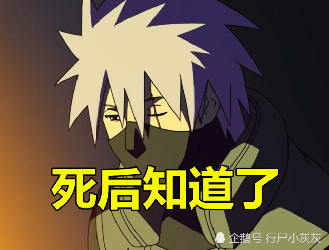 卡卡西生前不知,死后知道了母亲的真相