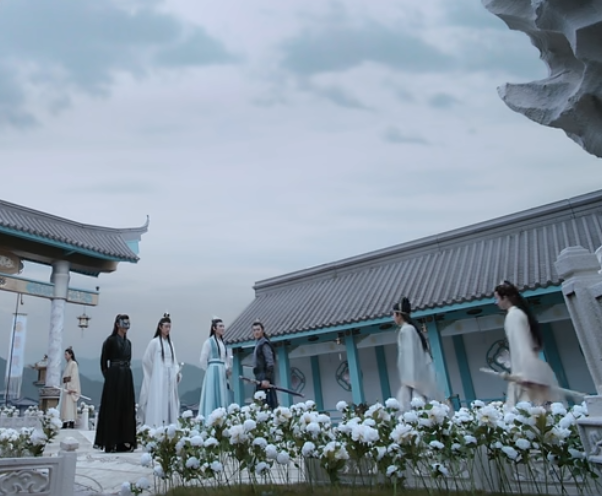 忘羡去金陵台,当时只顾看江澄眼神,竟没发现露半张脸的蓝湛替身