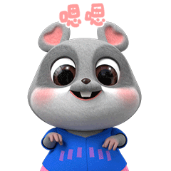 "你好,我叫鼠小号, 我 吹小号吹得特别好!" 我心想 哇~他可 真厉害!