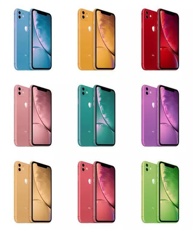 原谅绿 基佬紫 配置不够颜色来凑 Iphone欲挽回市场