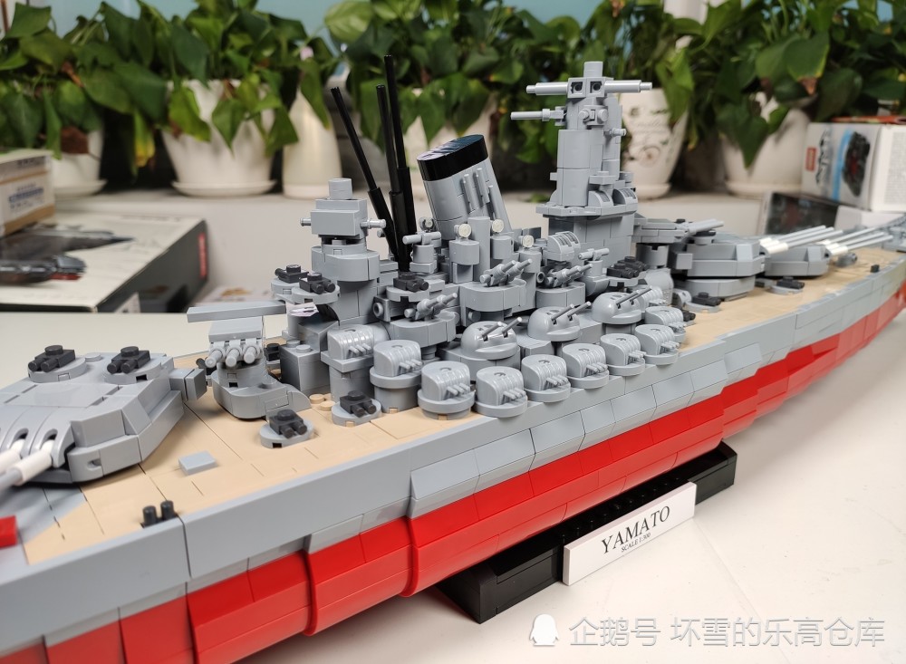 大艦巨炮的終響cobi積木戰艦世界版大和號戰列艦評測