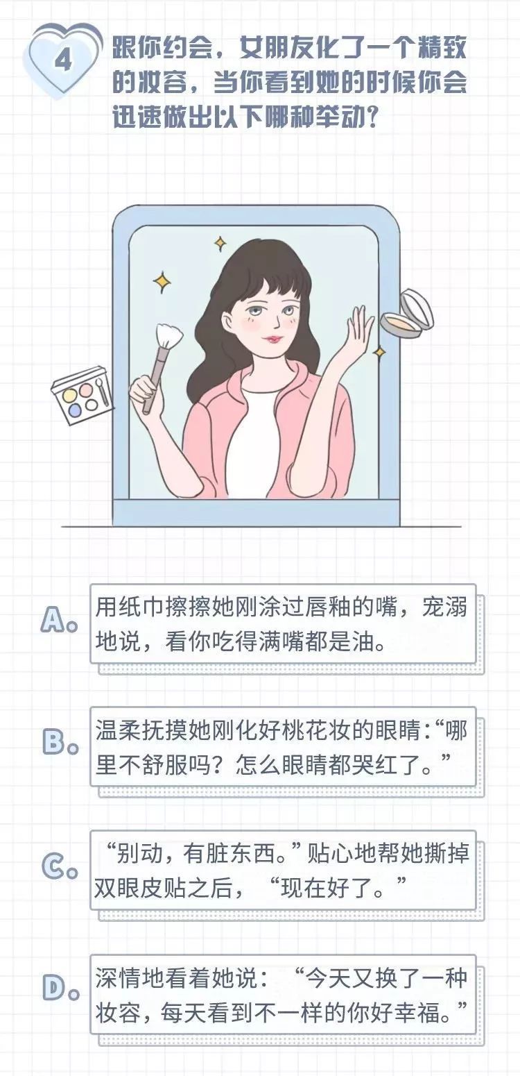 2019年男朋友综合测试卷(全国卷)