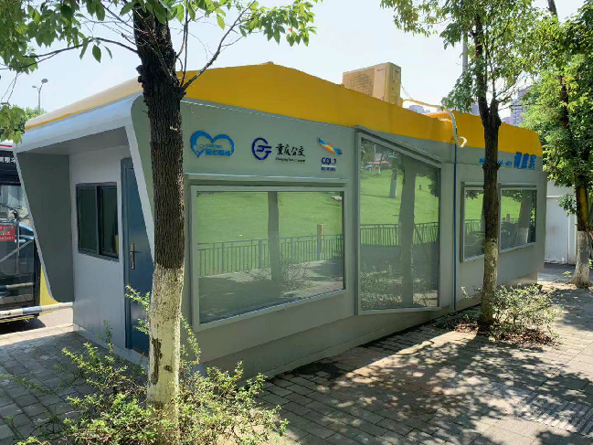 本月起环卫工人在两江新区将有自己的休息室