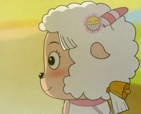 羚羊公主,在羊羊运动会上,她是一名体操运动员.一出场就自带着