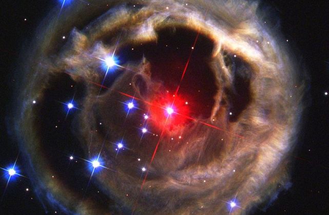 麒麟座v838变星图片图片