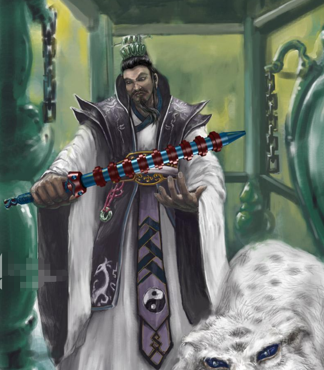 电影中申公豹所用的武器,虽然电影中对其没有太多的描写,但其实雷公鞭