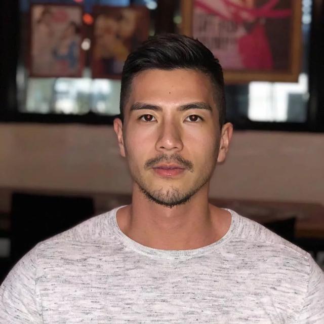 非常帅的韩国网红ryan 小胡渣真的帅帅的