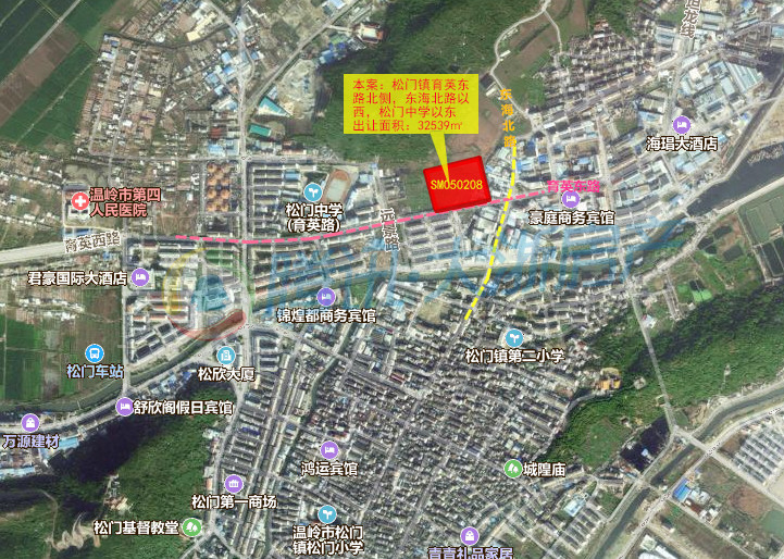 豪成骏马21170万元成功摘取温岭松门镇地块