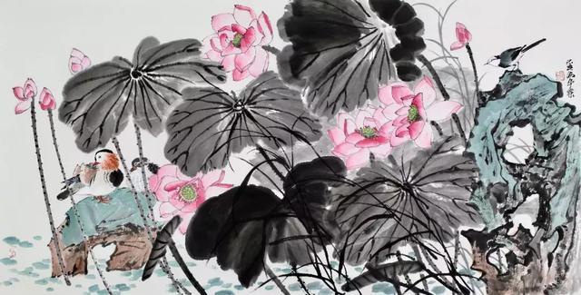 云水无尘 谢争杰 138cm x 70cm 2019夏日和风 谢