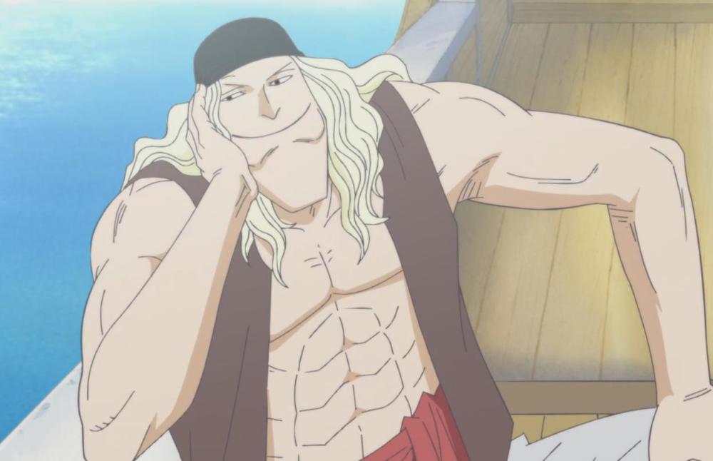 虽然老了之后的白胡子总是戴着帽子让我们看不见他的头发,但是青年