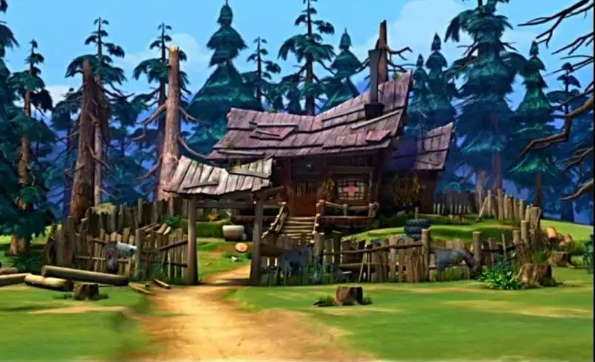 这所房子大家应该都认识,羊村的青青草原上有活泼的