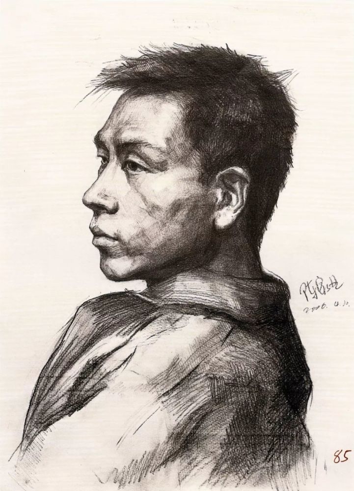 素描|学院派素描的经典——素描头像