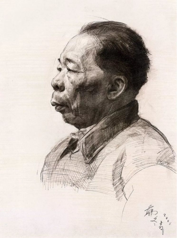 素描|学院派素描的经典——素描头像
