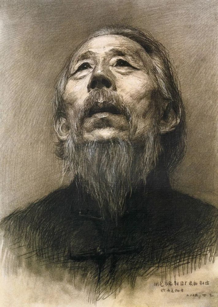 素描|学院派素描的经典——素描头像