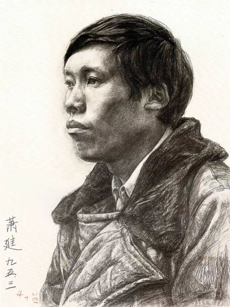 素描|学院派素描的经典——素描头像