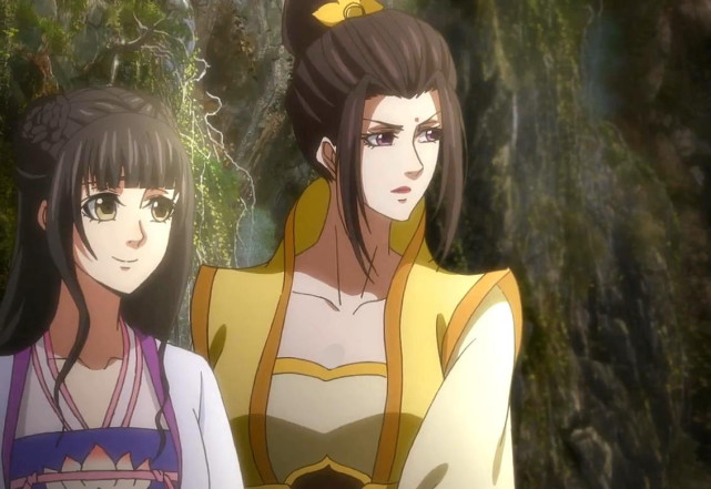 魔道祖师,金子轩母亲登场气质出众,和江厌离站一起不输半分