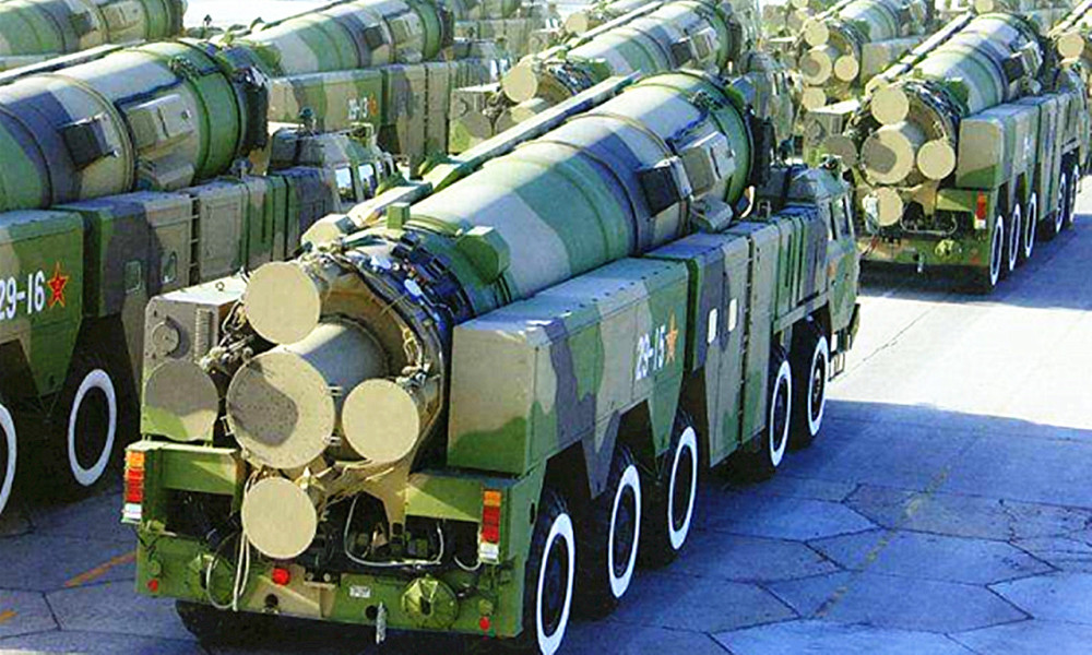 厉害中国东风15c射程超700公里有着非常强的侵彻性