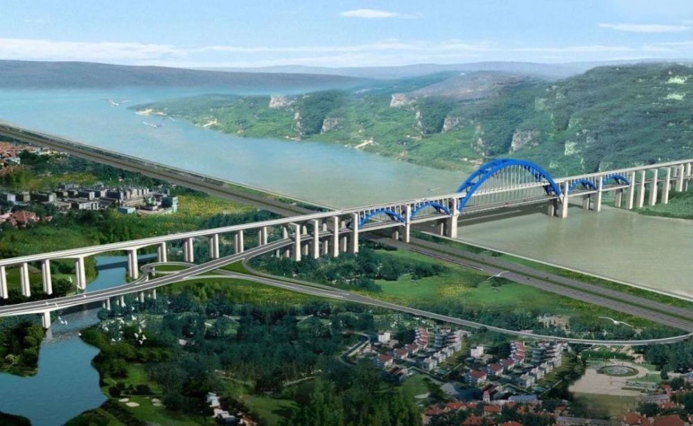 城北新区到南岸西区这条路迎来新进展!金沙江公铁两用桥连接线