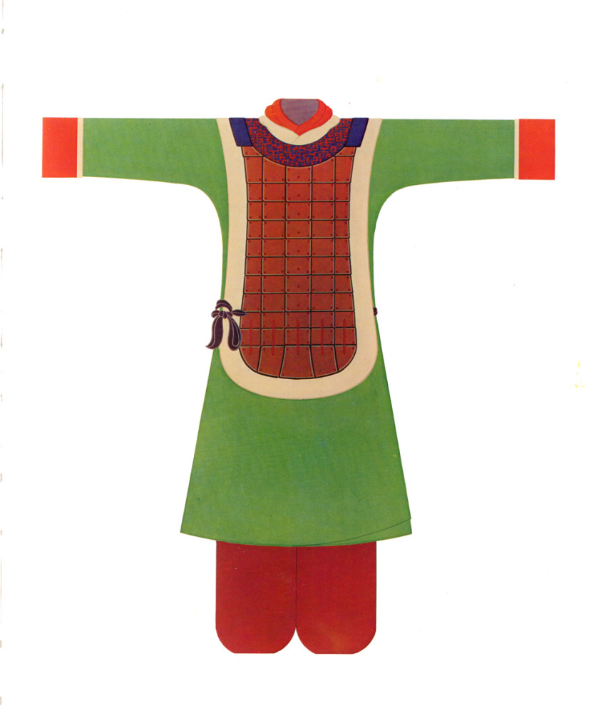 秦国军队强大铠甲坚固威震四海