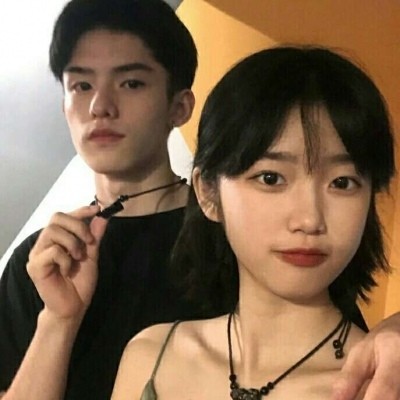 ins超甜情侣头像仙女看到都害羞一左一右超奈斯