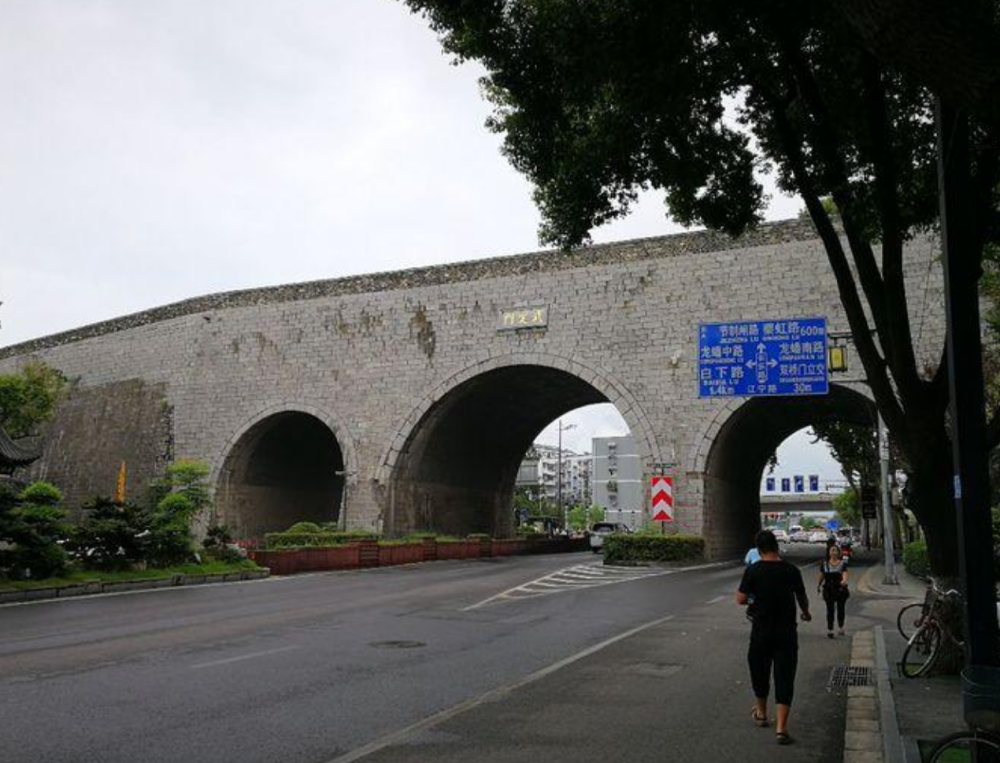 江苏消失的一个城门地处扼南京咽喉是中国规模最大的瓮城城门