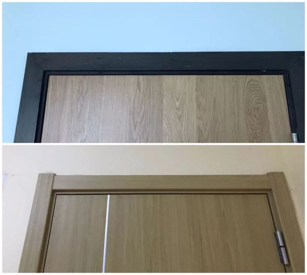 门框与门扇,用不同颜色可以吗?_腾讯新闻