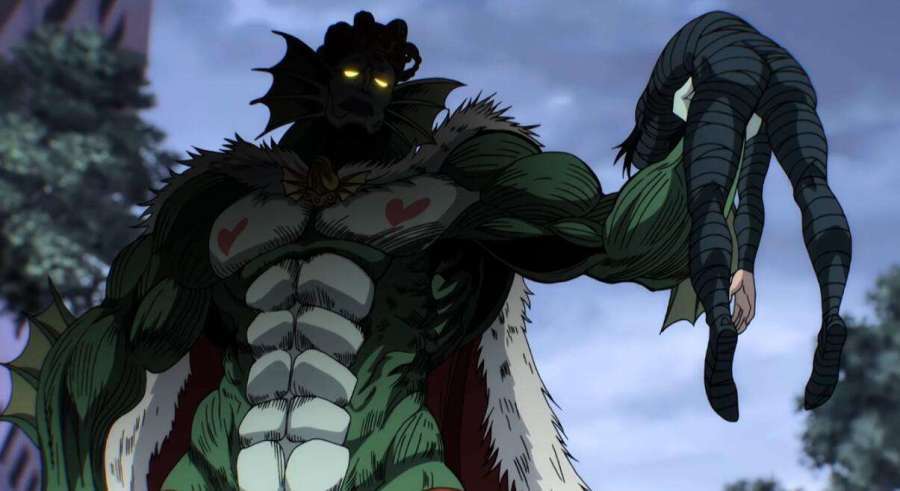 一拳超人:深海族最后王牌,新一代深海王来袭,出场就向埼玉炫耀