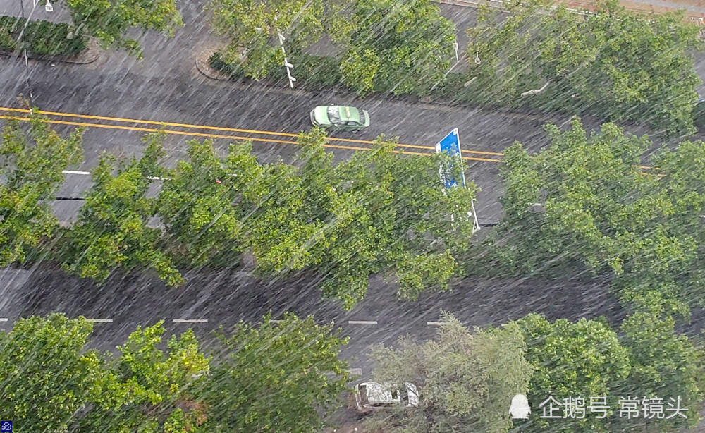 風雨交加到滿天彩霞僅用20分鐘網友這天氣比女友翻臉還快