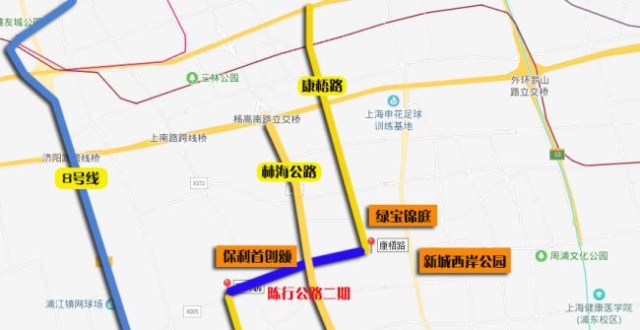 陈行公路二期通车啦 浦东至闵行又有新走法