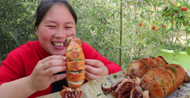 让我们一起学胖妹做菜,大口吃饭