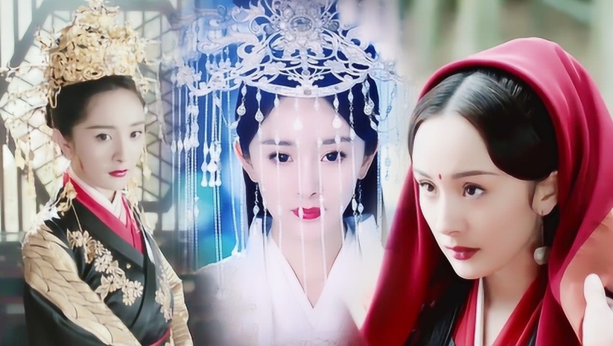 《枕上书》白浅大婚,杨幂三款新娘造型,美出四海八荒